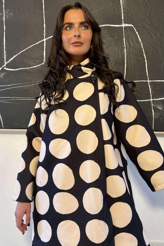 Cori Longline Jacket Spot